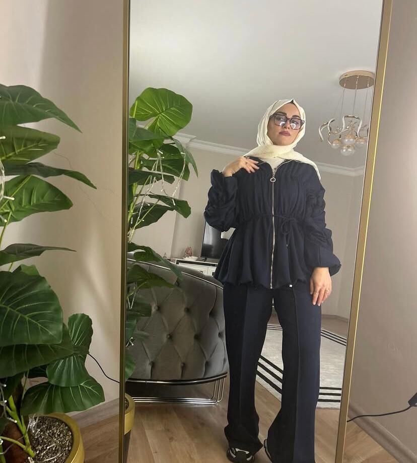 HEMMA BÜZGÜ DETAY PANTOLON TAKIM